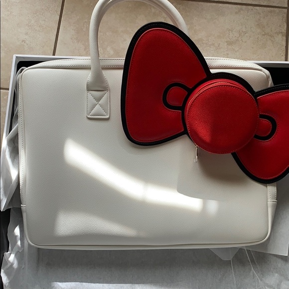 Hello Kitty x Jimmy Paul Bow Laptop Bag - Picture 3 of 6